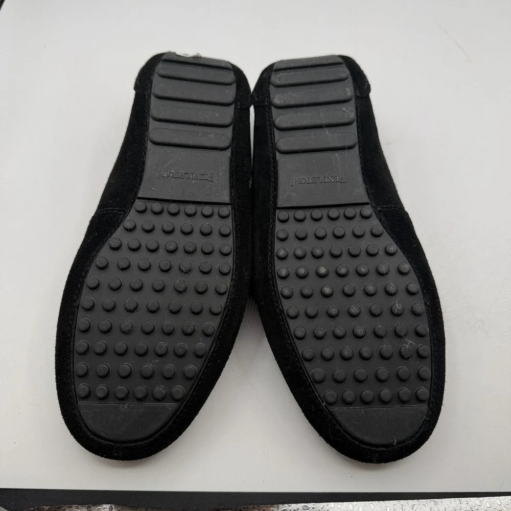 Pendleton Santillo Sunset Slippers Mens‎ 8 Black Aztec Slip On Comfort Moccasins
